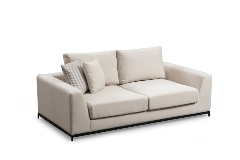 Mezonzo 3-Pers. Sofa - Beige - Møbler - Sofaer - 3 personers sofa