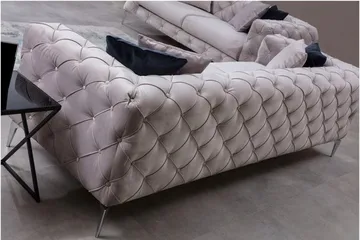 Mezonzo 3-Pers. Sofa - Lysegrå - Møbler - Sofaer - 3 personers sofa