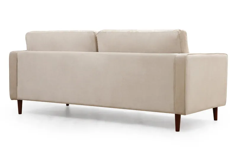 Mirrilnesh Sofa 3-Pers. - Beige - Møbler - Sofaer - 3 personers sofa