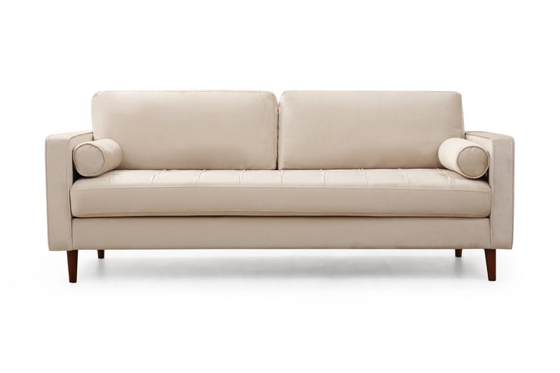 Mirrilnesh Sofa 3-Pers. - Beige - 3 personers sofa