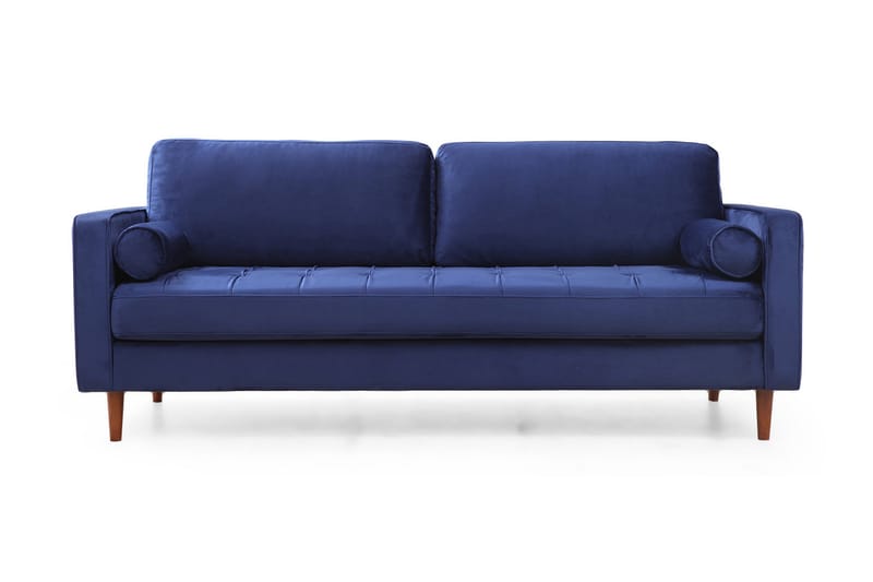 Mirrilnesh Sofa 3-Pers. - Marinblå - 3 personers sofa