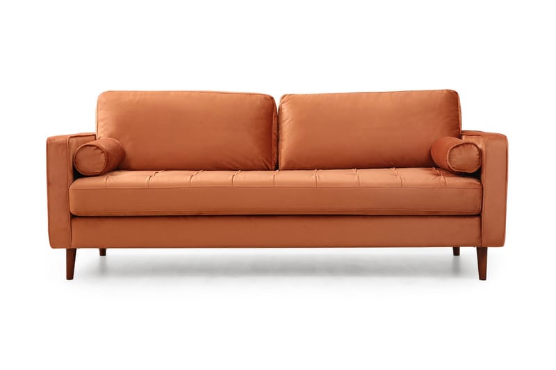 Mirrilnesh Sofa 3-Pers. - Orange - 3 personers sofa