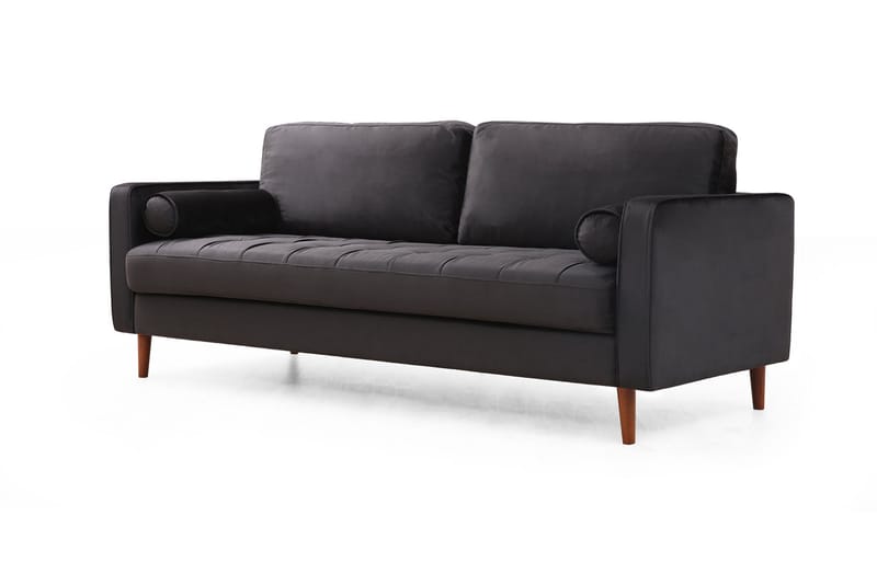 Mirrilnesh Sofa 3-Pers. - Sort - 3 personers sofa