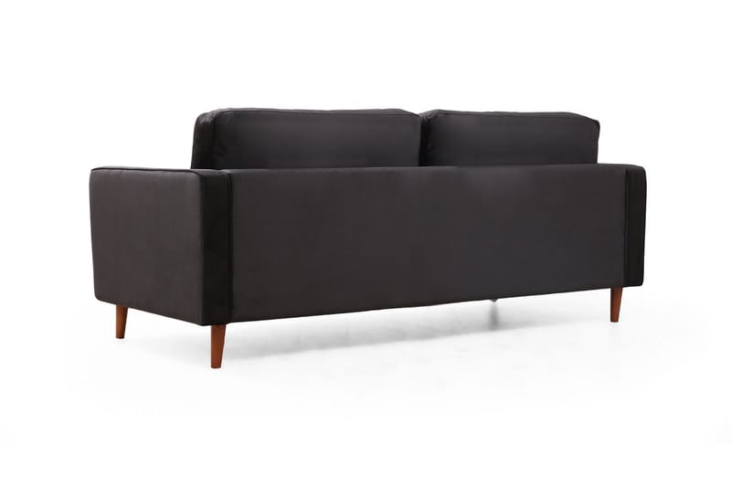 Mirrilnesh Sofa 3-Pers. - Sort - 3 personers sofa