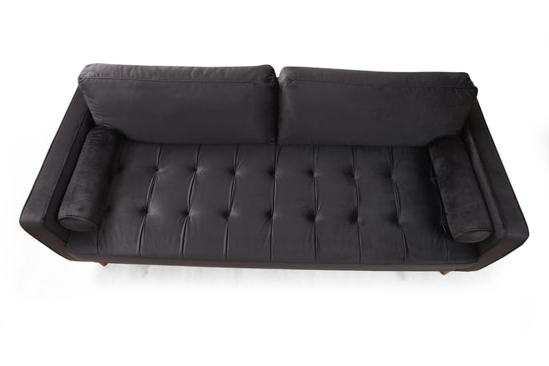 Mirrilnesh Sofa 3-Pers. - Sort - 3 personers sofa