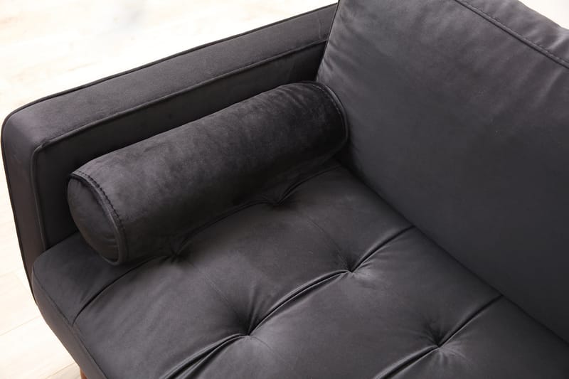 Mirrilnesh Sofa 3-Pers. - Sort - 3 personers sofa