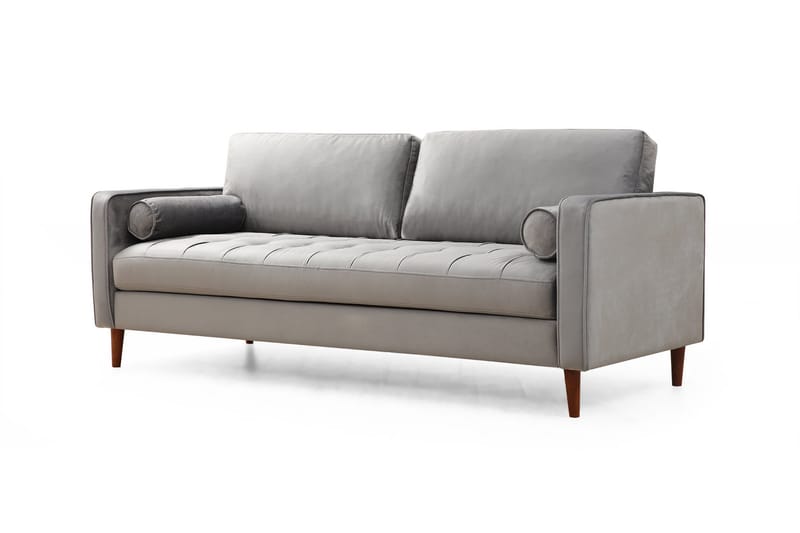 Mirrilnesh Sofa 3-Pers. - Lysegrå - Møbler - Sofaer - 3 personers sofa