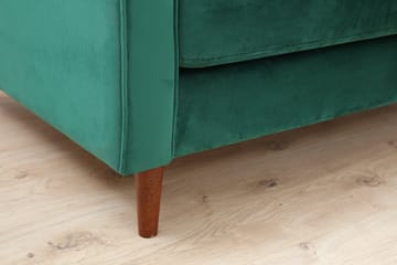 Mirrilnesh Sofa 3-Pers. - Grøn - Møbler - Sofaer - 3 personers sofa