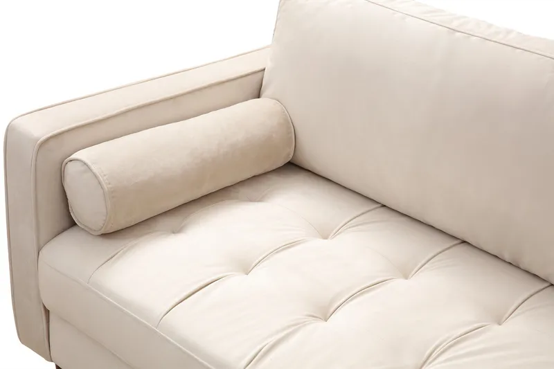 Mirrilnesh Sofa 3-Pers. - Beige - Møbler - Sofaer - 3 personers sofa