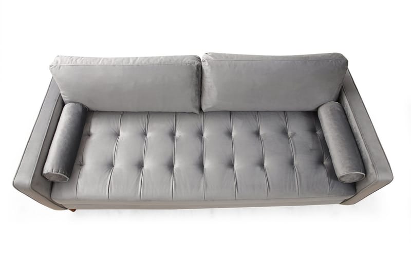 Mirrilnesh Sofa 3-Pers. - Lysegrå - Møbler - Sofaer - 3 personers sofa