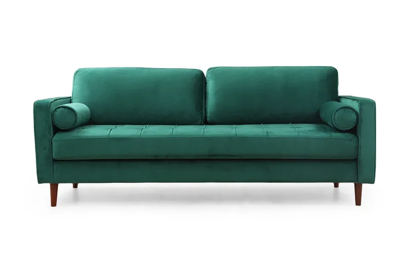 Mirrilnesh Sofa 3-Pers. - Grøn - Møbler - Sofaer - 3 personers sofa