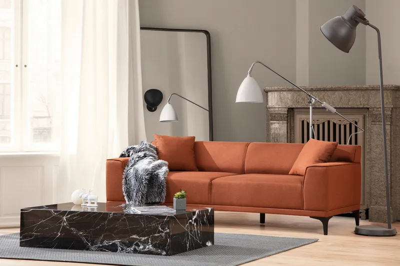 Mississauga Sofa 3-personers, Orange
