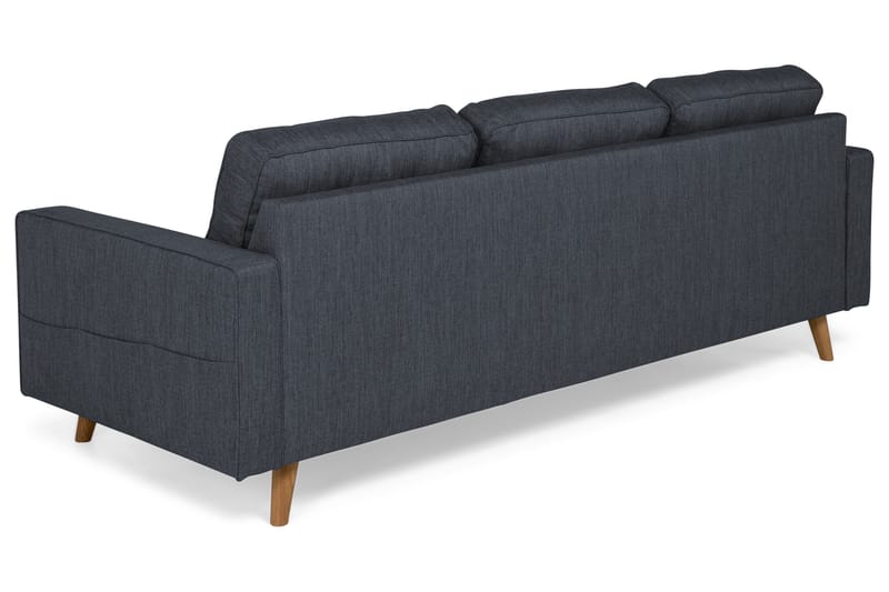 Monroe 3-pers Sofa - Mørkeblå - 3 personers sofa