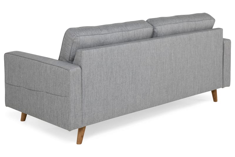 Monroe 3-pers Sofa - Lysegrå - 3 personers sofa