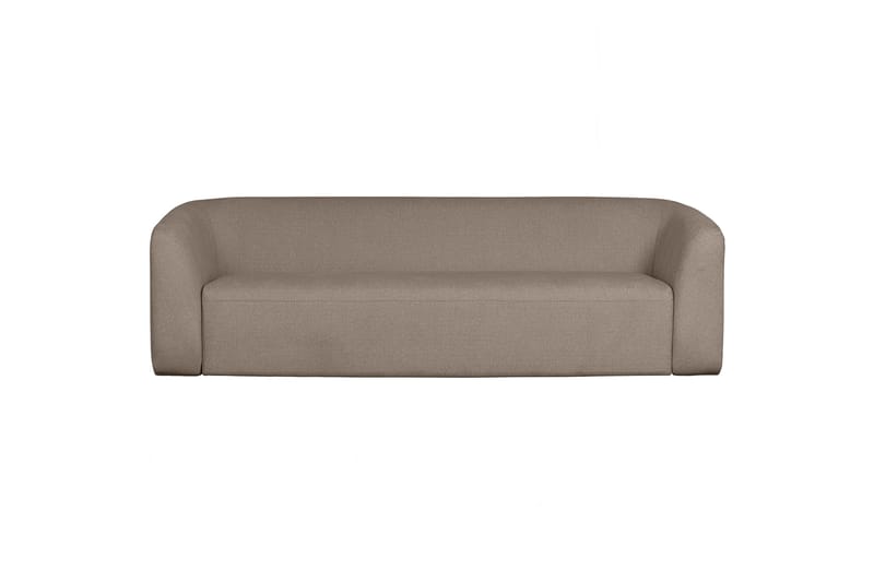 Mooli Sofa 3-personers - Lysebrun - 3 personers sofa