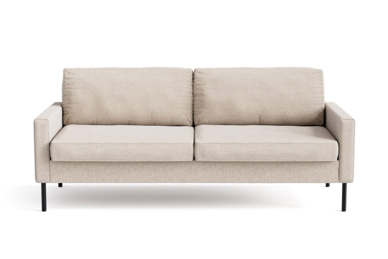 Nevada 3-personers Sofa - Beige - 3 personers sofa