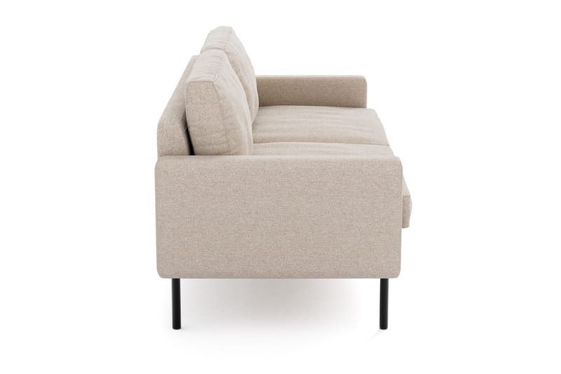 Nevada 3-personers Small Stofsofa 198 cm bred - Beige - Møbler - Sofaer - 3 personers sofa