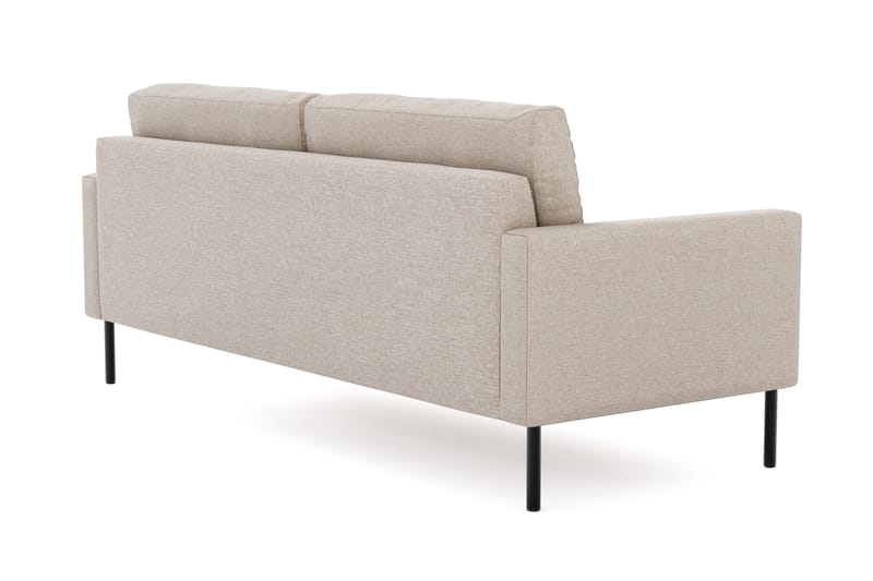 Nevada 3-personers Small Stofsofa 198 cm bred - Beige - Møbler - Sofaer - 3 personers sofa
