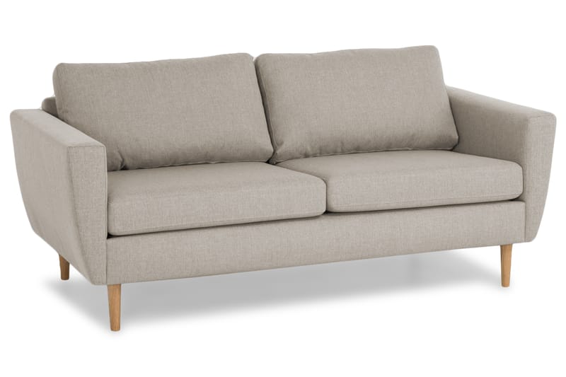 Nordic 3-pers Sofa - Beige - 3 personers sofa
