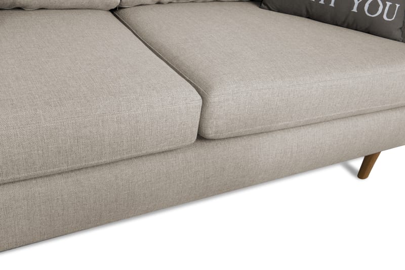 Nordic 3-pers Sofa - Beige - 3 personers sofa