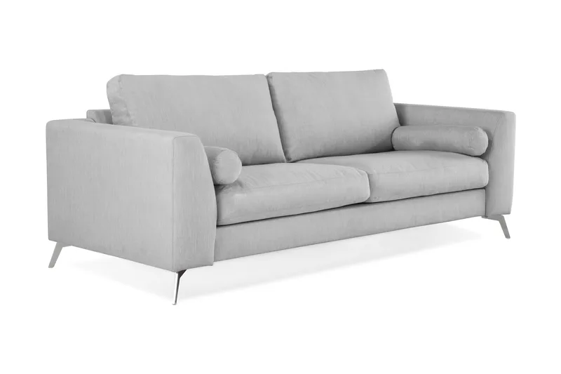 Ocean Lyx 3-personers Stofsofa - Grå - Møbler - Sofaer - 3 personers sofa