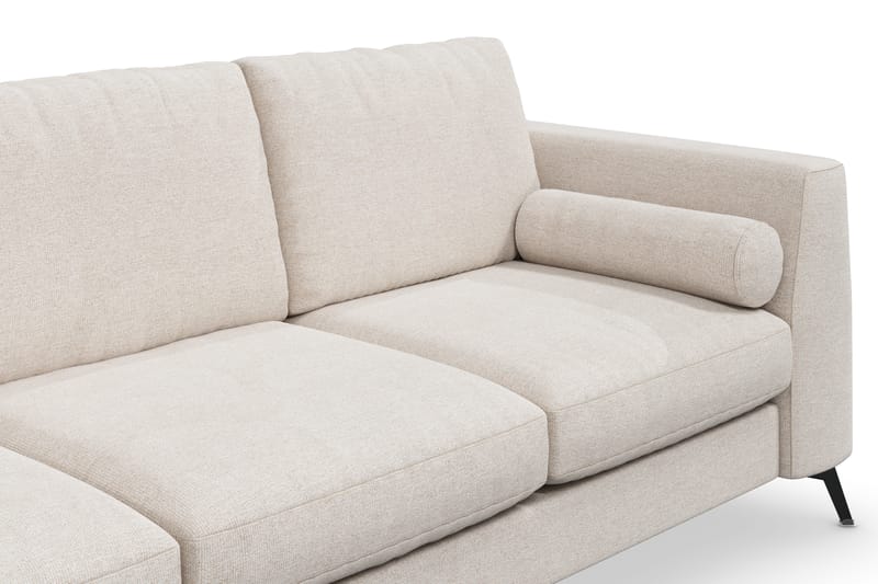 Ocean Lyx 3-personers Stofsofa - Beige - Møbler - Sofaer - 3 personers sofa