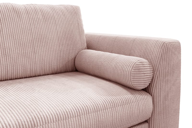 Ocean Lyx 3-personers Sofa - Lyserød/Sort - Møbler - Sofaer - 3 personers sofa
