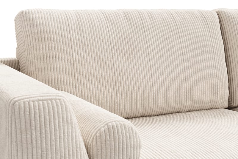 Ocean Lyx 3-personers Manchestersofa - Beige - Møbler - Sofaer - 3 personers sofa