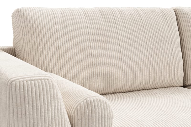 Ocean Lyx 3-personers Sofa - Beige/Sort - 3 personers sofa