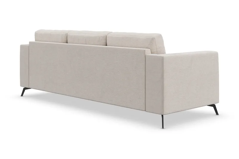 Ocean Lyx 3-personers Stofsofa - Beige - Møbler - Sofaer - 3 personers sofa