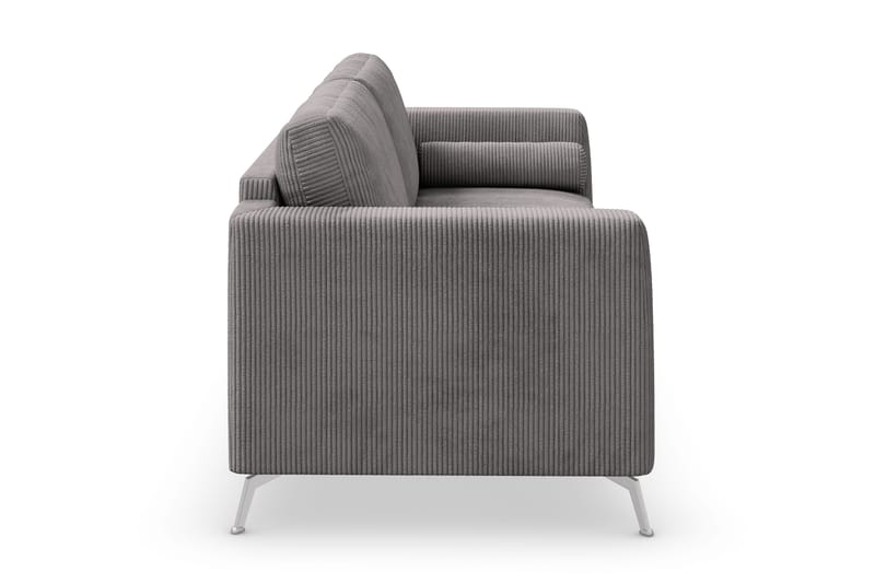 Ocean Lyx 3-personers Manchestersofa - Mørkegrå - Møbler - Sofaer - 3 personers sofa