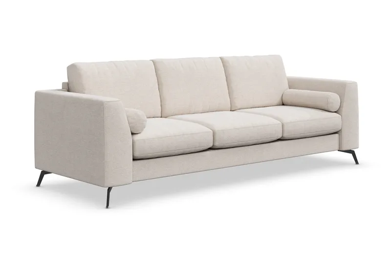 Ocean Lyx 3-personers Stofsofa - Beige - Møbler - Sofaer - 3 personers sofa