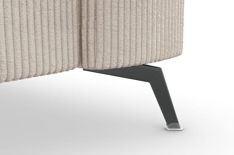 Ocean Lyx 3-personers Manchestersofa - Beige - Møbler - Sofaer - 3 personers sofa