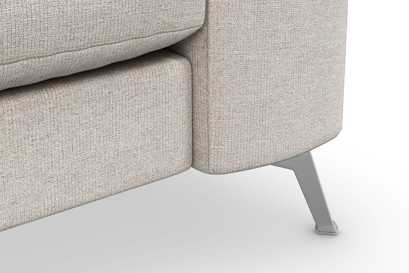 Ocean Lyx 3-personers Stofsofa - Beige - Møbler - Sofaer - 3 personers sofa