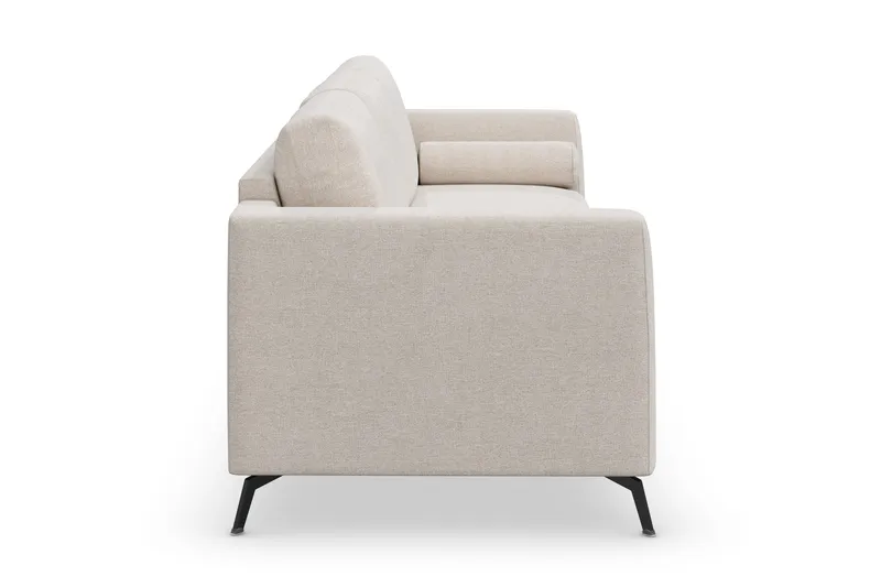 Ocean Lyx 3-personers Stofsofa - Beige - Møbler - Sofaer - 3 personers sofa