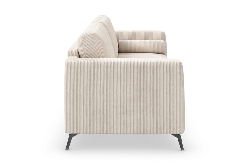 Ocean Lyx 3-personers Manchestersofa - Beige - Møbler - Sofaer - 3 personers sofa