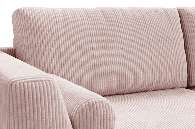 Ocean Lyx 3-personers Manchestersofa - Rosa - Møbler - Sofaer - 3 personers sofa