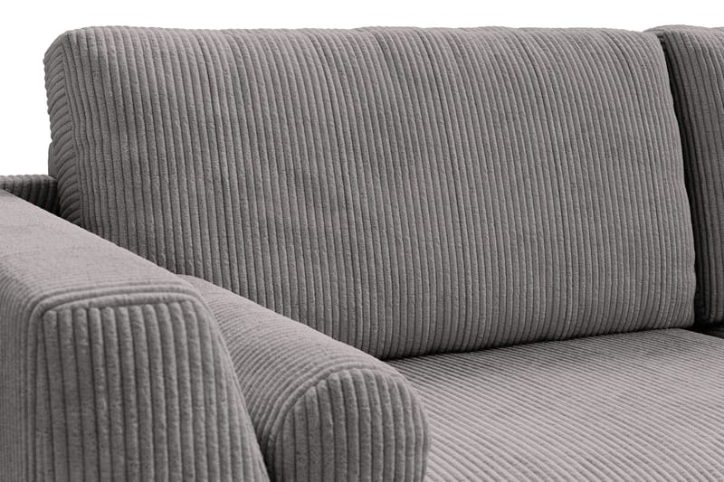 Ocean Lyx 3-personers Manchestersofa - Mørkegrå - Møbler - Sofaer - 3 personers sofa