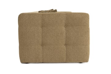 Octavian 3-personers Sofa med Knappet Design i Bouclé - Brun - Møbler - Sofaer - 3 personers sofa