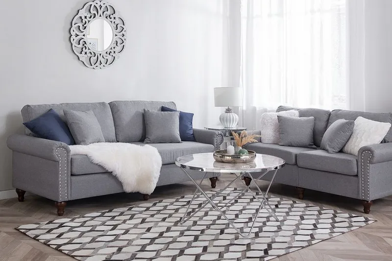 Otra Sofa 3 sæder - Grå - Møbler - Sofaer - 3 personers sofa