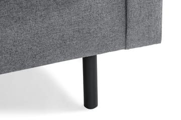 Peppe 3-personers Stofsofa - Lysegrå - Møbler - Sofaer - 3 personers sofa