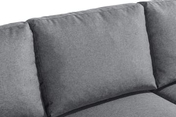 Peppe 3-personers Stofsofa - Lysegrå - Møbler - Sofaer - 3 personers sofa
