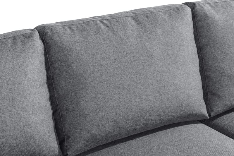 Peppe 3-personers Stofsofa - Lysegrå - Møbler - Sofaer - 3 personers sofa