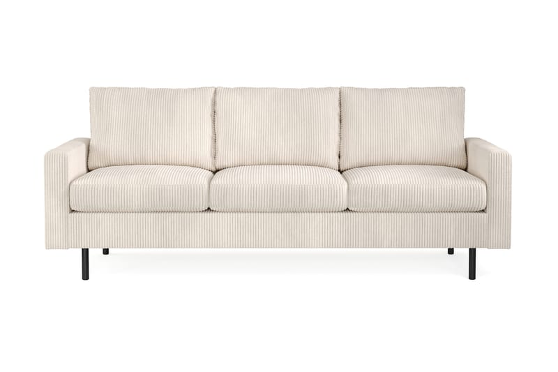 Peppe 3-personers Manchester Sofa, Beige