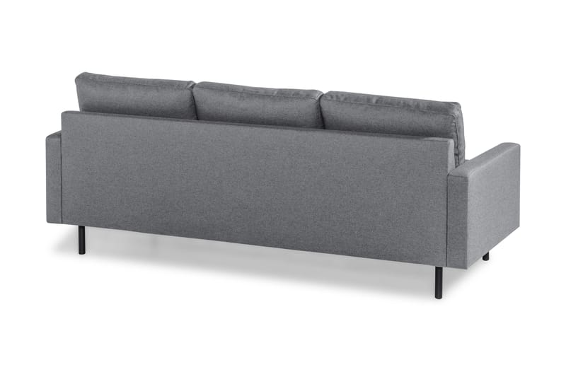 Peppe 3-personers Stofsofa - Lysegrå - Møbler - Sofaer - 3 personers sofa