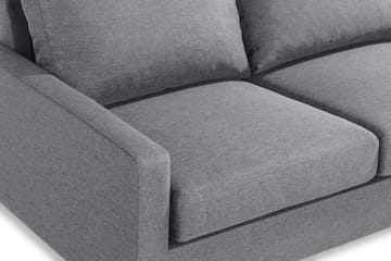 Peppe 3-personers Stofsofa - Lysegrå - Møbler - Sofaer - 3 personers sofa