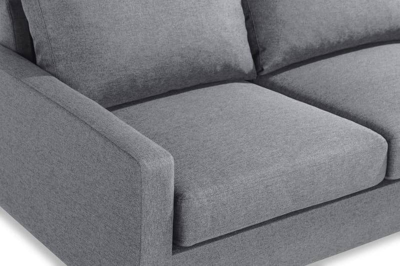 Peppe 3-personers Stofsofa - Lysegrå - Møbler - Sofaer - 3 personers sofa