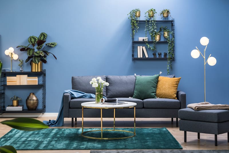 Peppe 3-personers Stofsofa - Mørkegrå - Møbler - Sofaer - 3 personers sofa