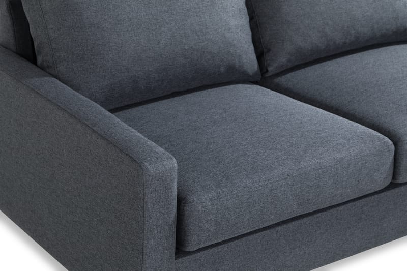 Peppe 3-personers Sofa - Mørkegrå - 3 personers sofa