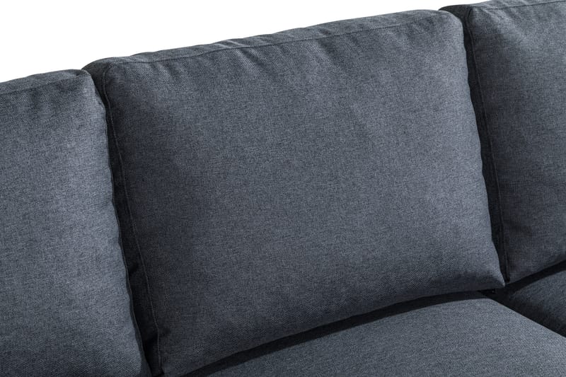 Peppe 3-personers Stofsofa - Mørkegrå - Møbler - Sofaer - 3 personers sofa